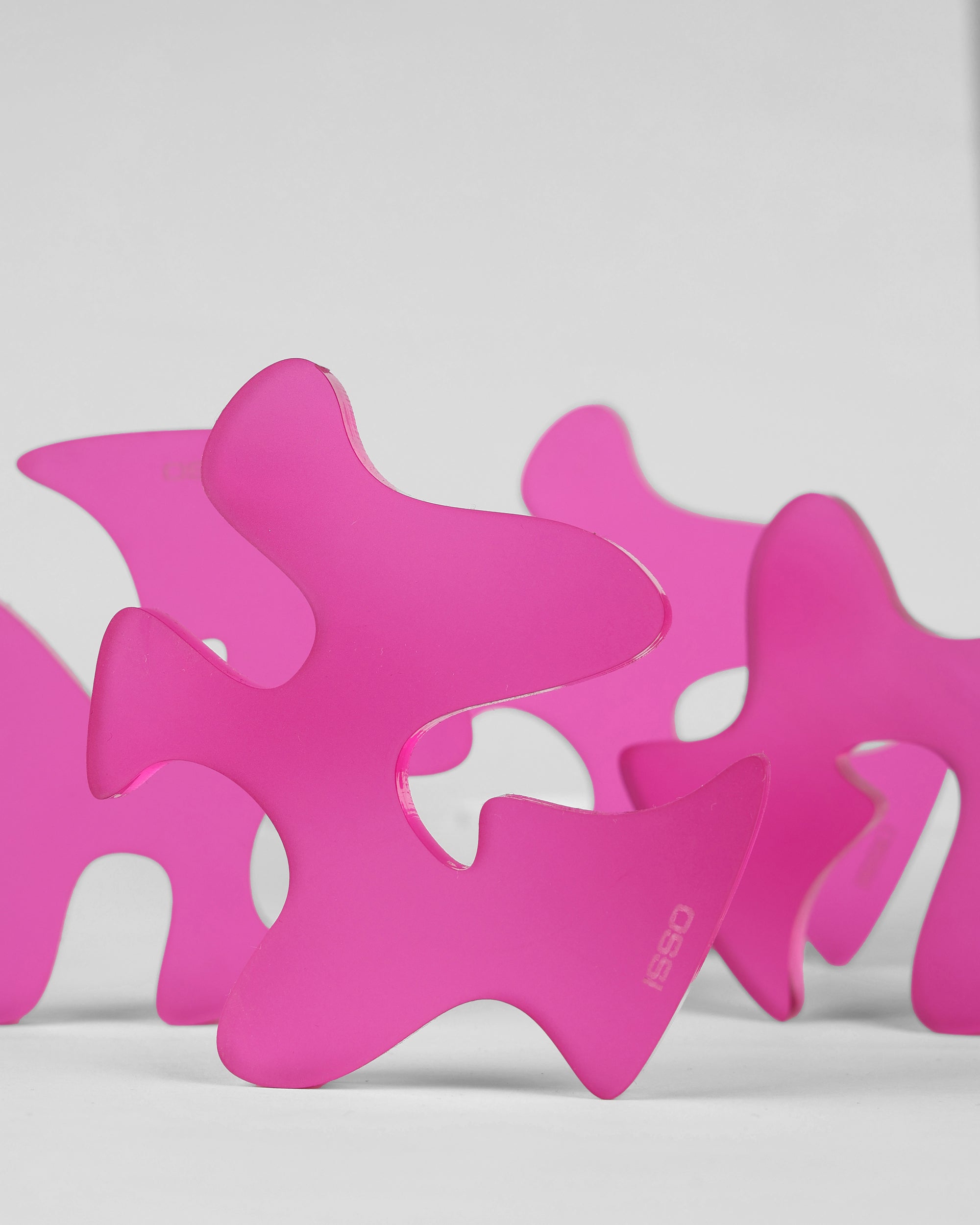 Coaster Solid Set — Pretty in Pink