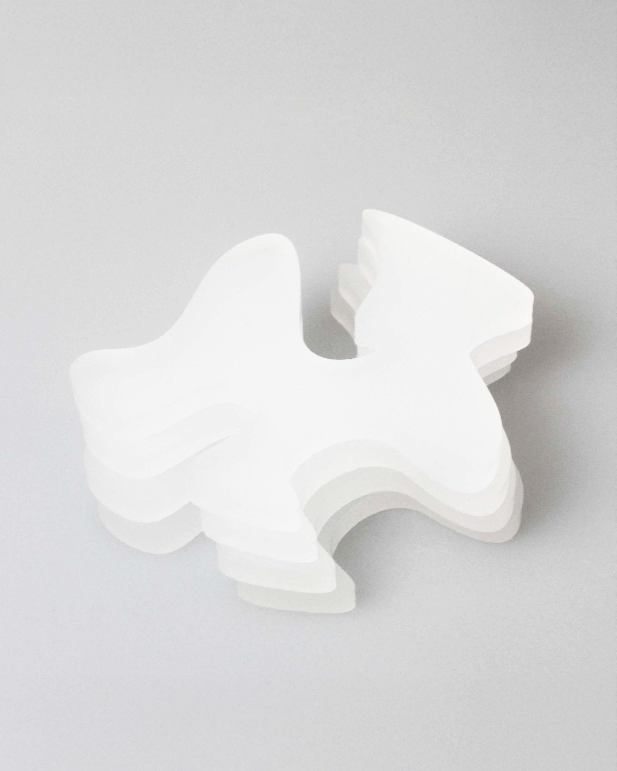 Coaster Solid Set — Soft White