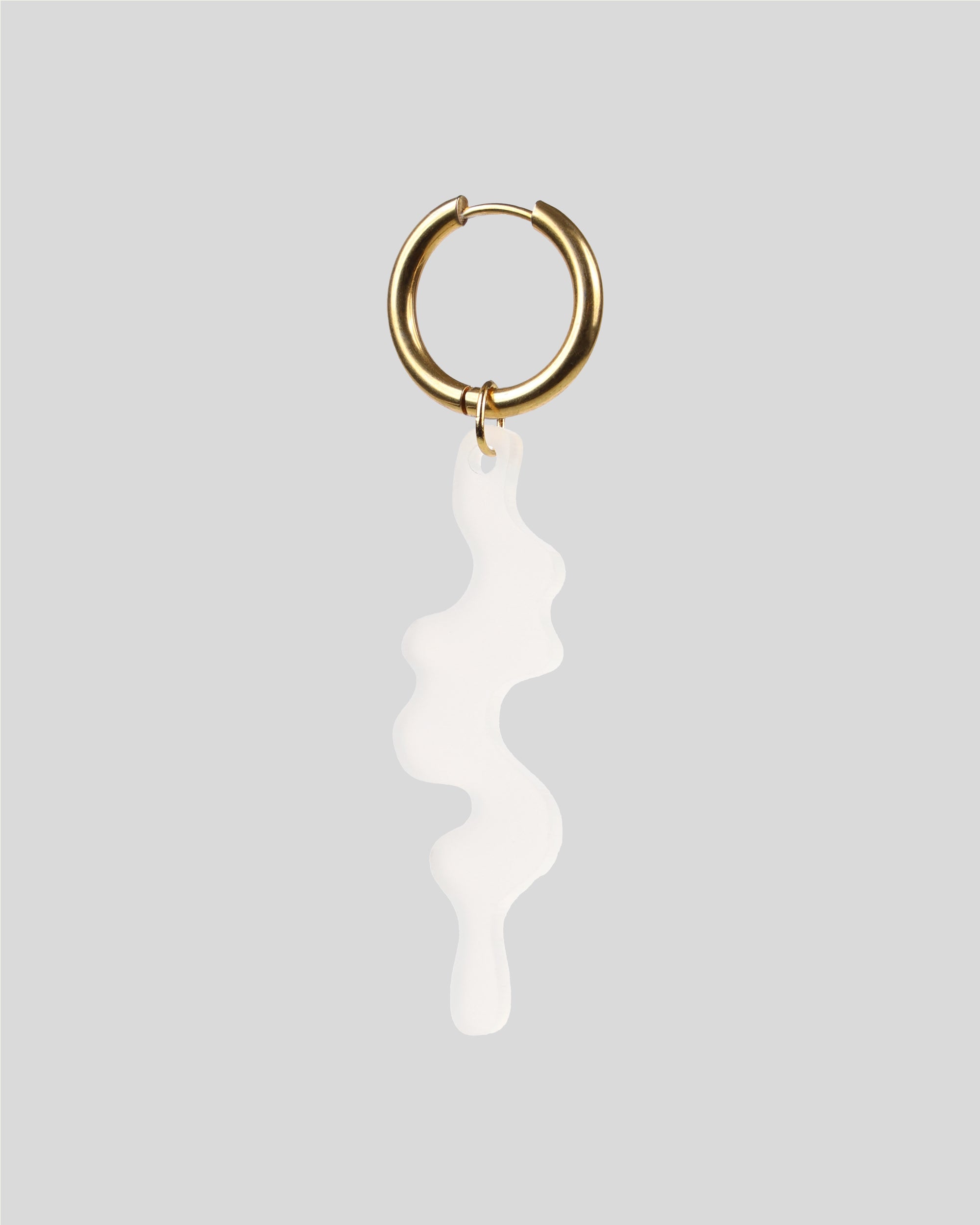 Earring Drip — Soft White