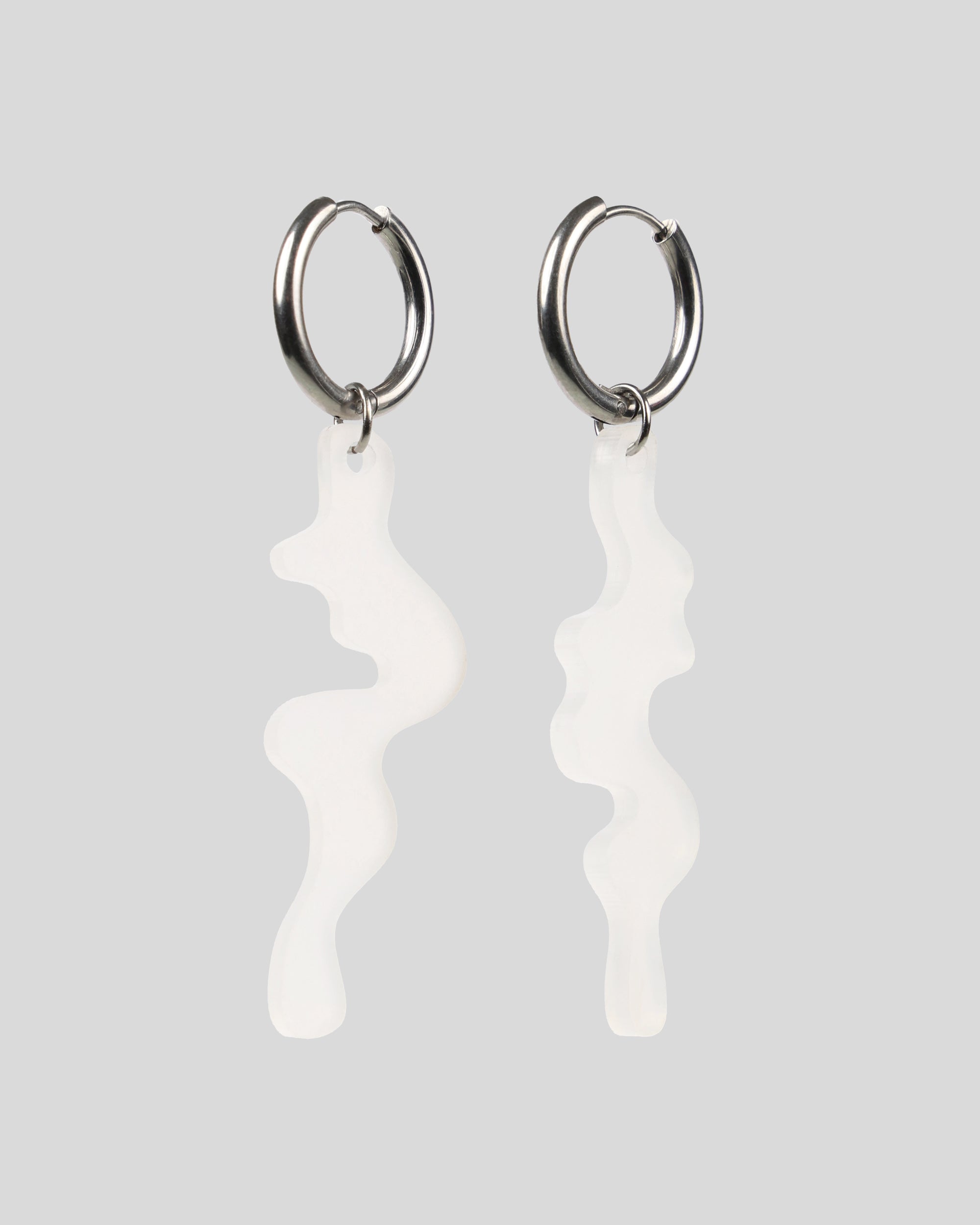 Earring Drip — Soft White