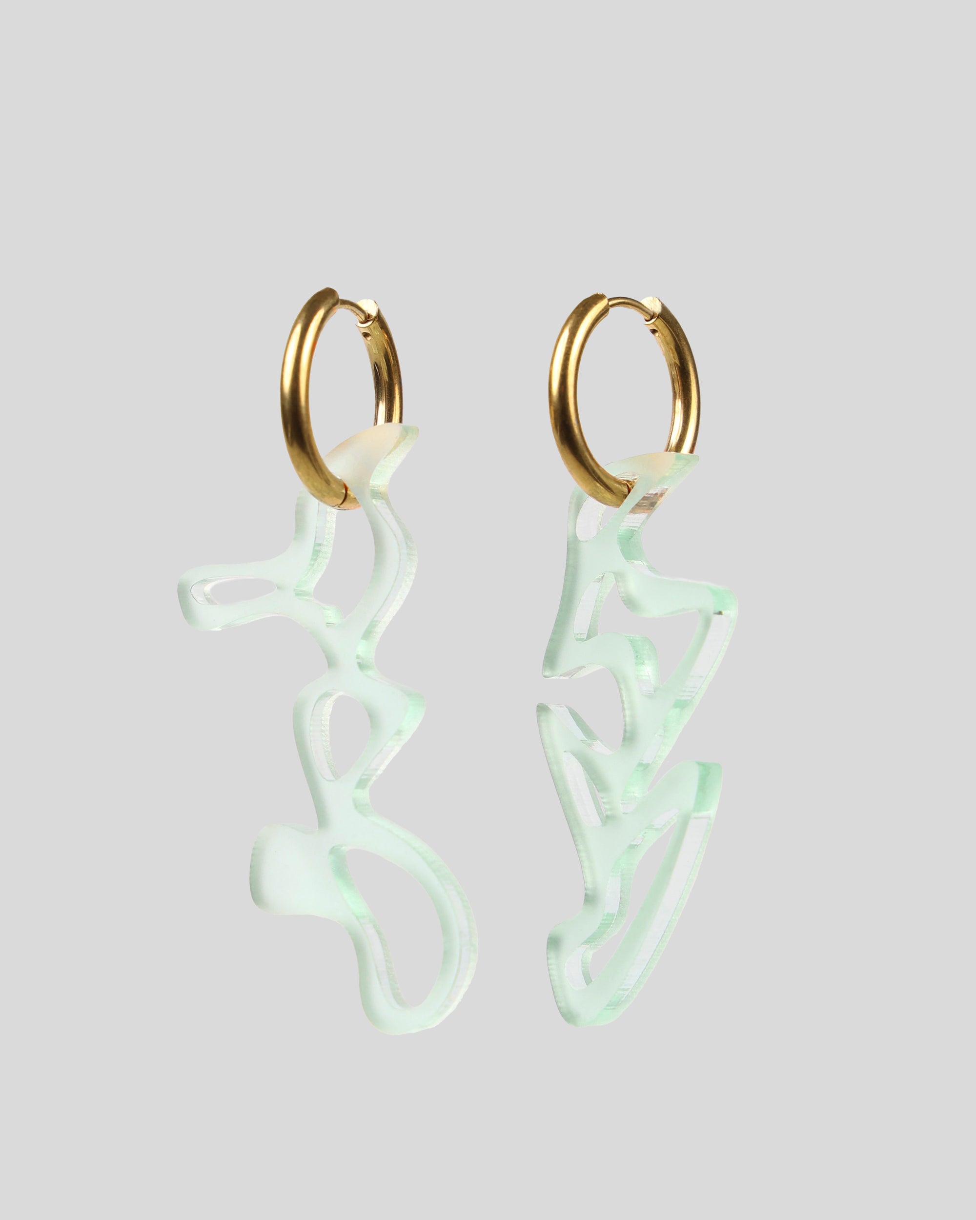 Earring Fluid — Glamorous Green