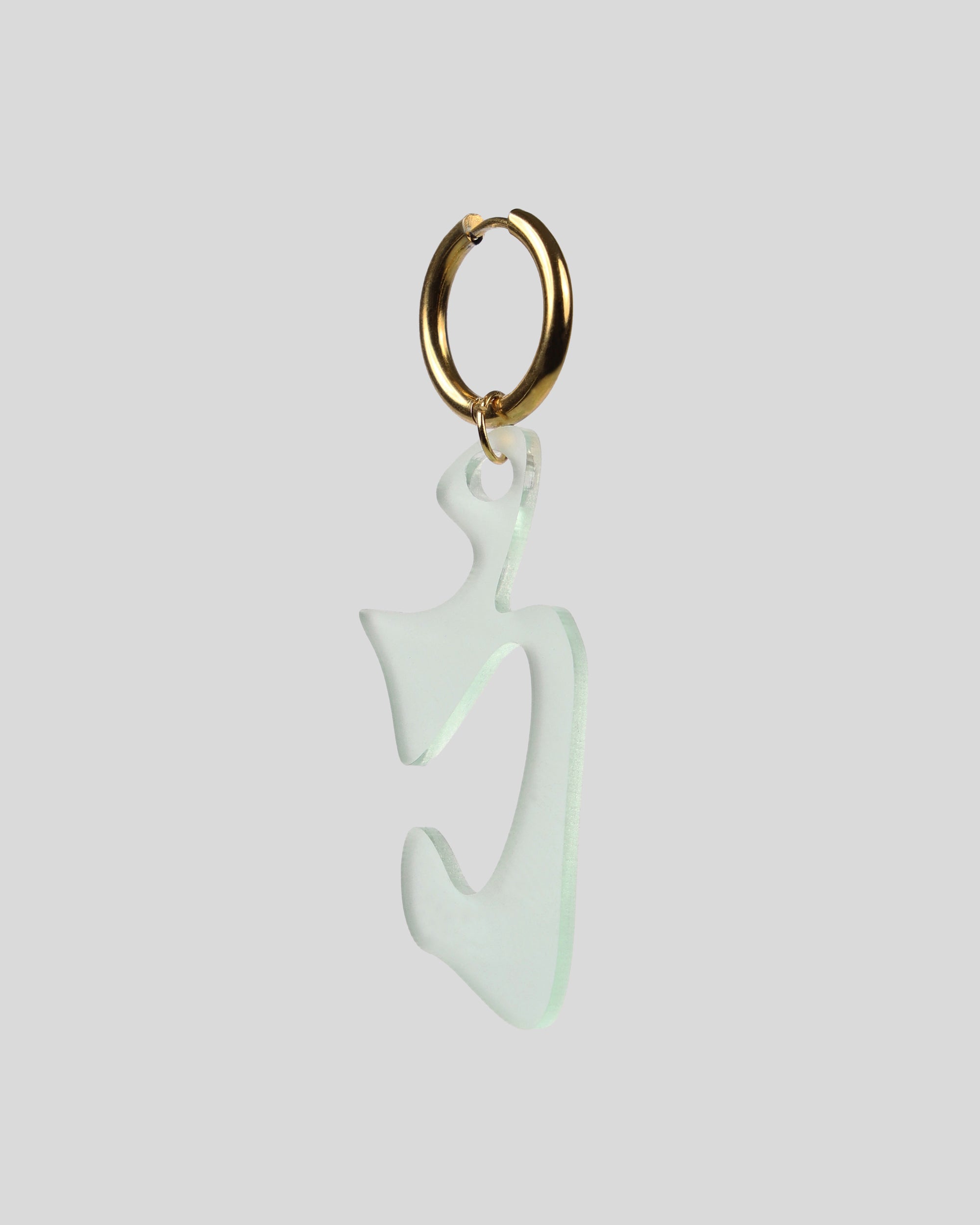 Earring Solid — Glamorous Green