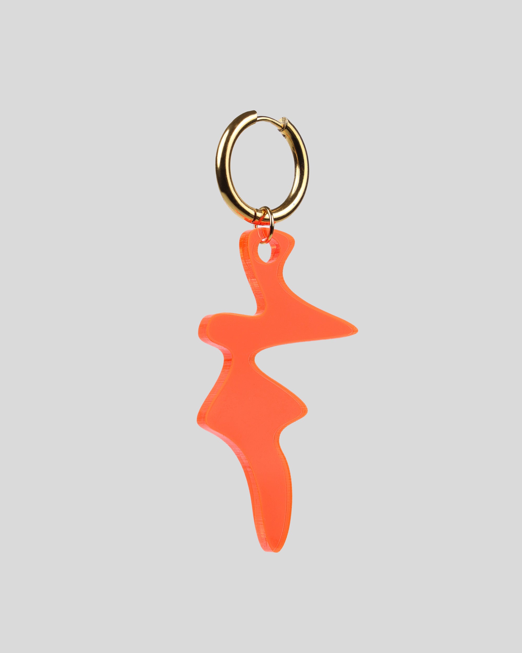 Earring Solid — Juicy Orange