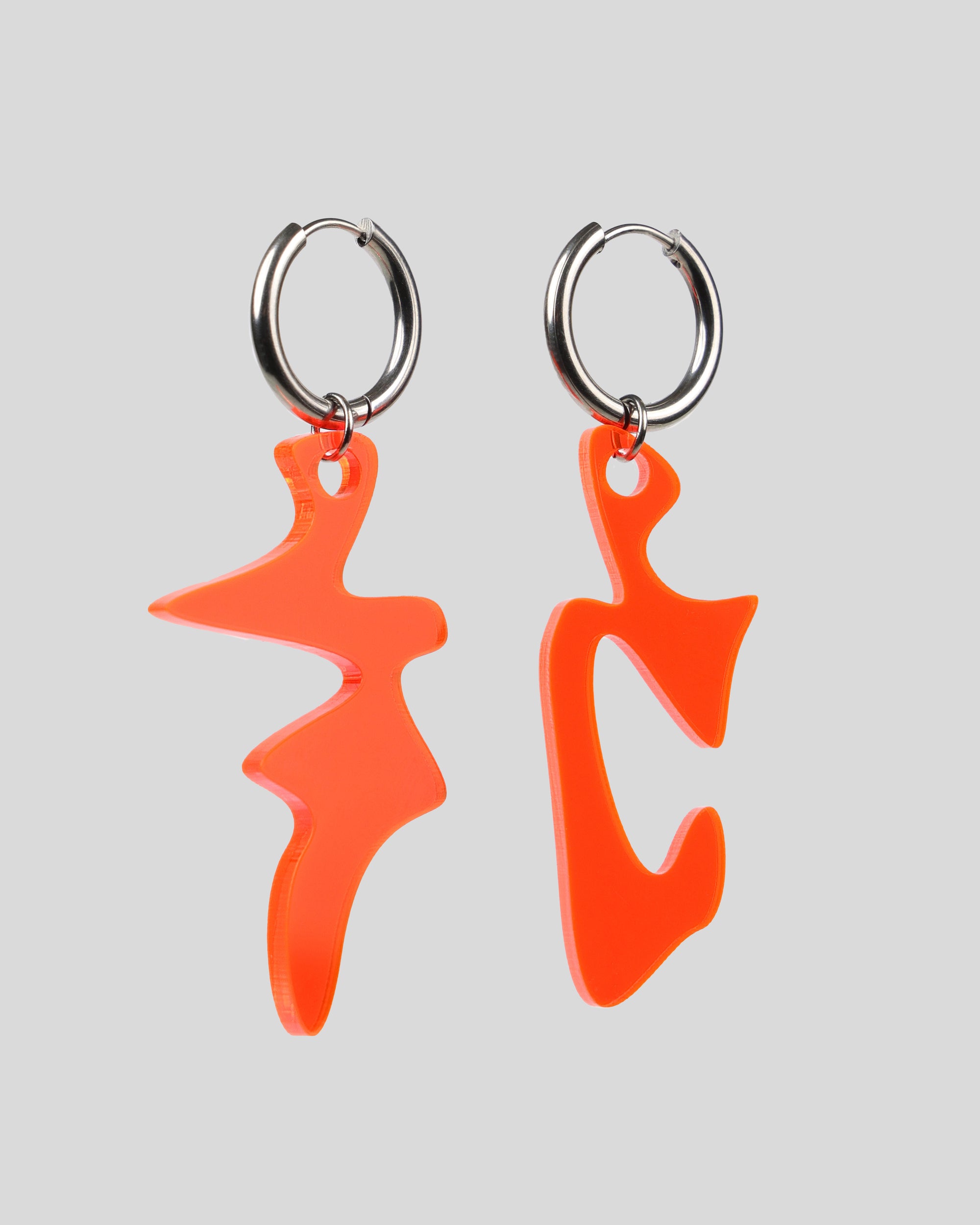Earring Solid — Juicy Orange