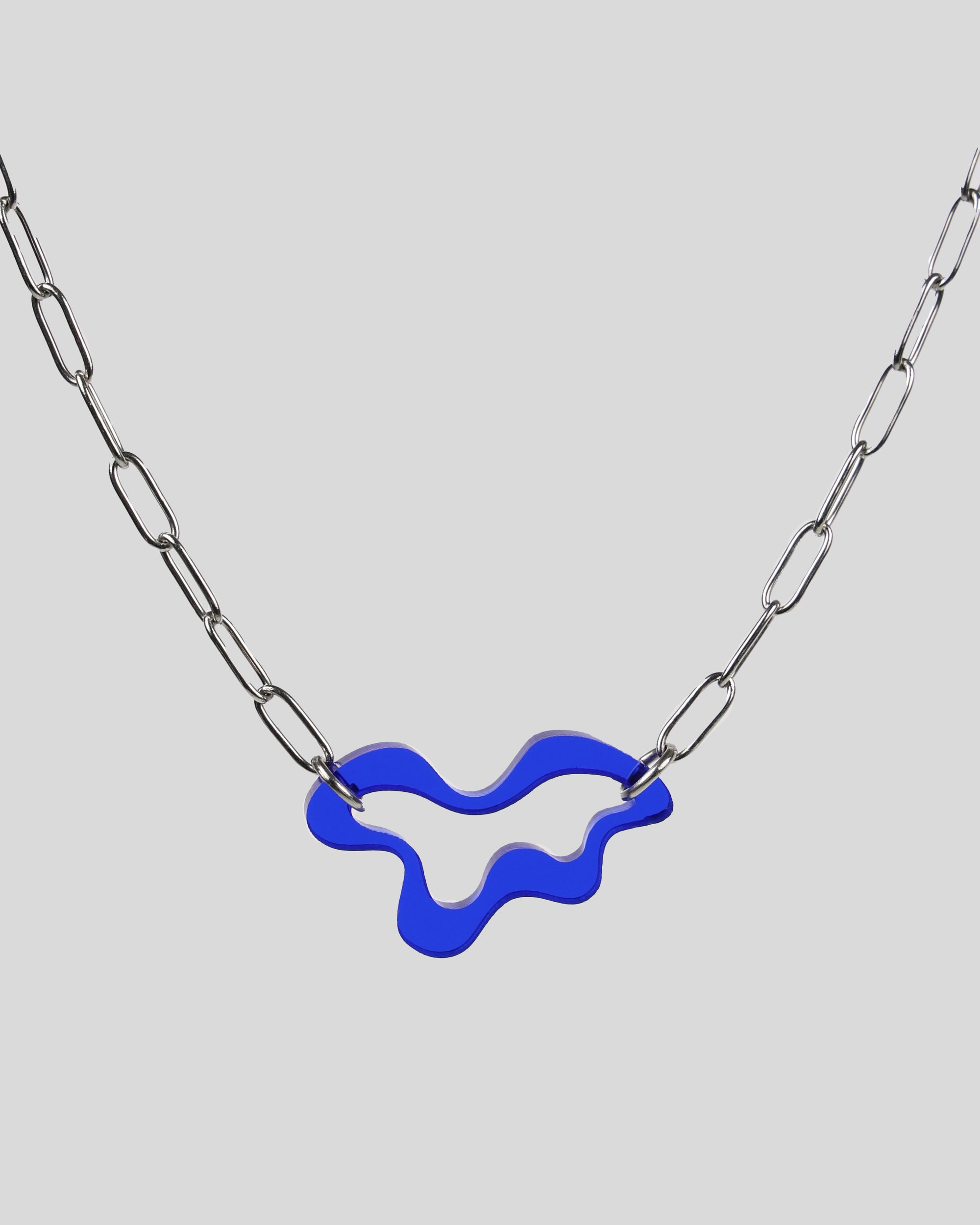 Necklace Puddle — Royal Blue