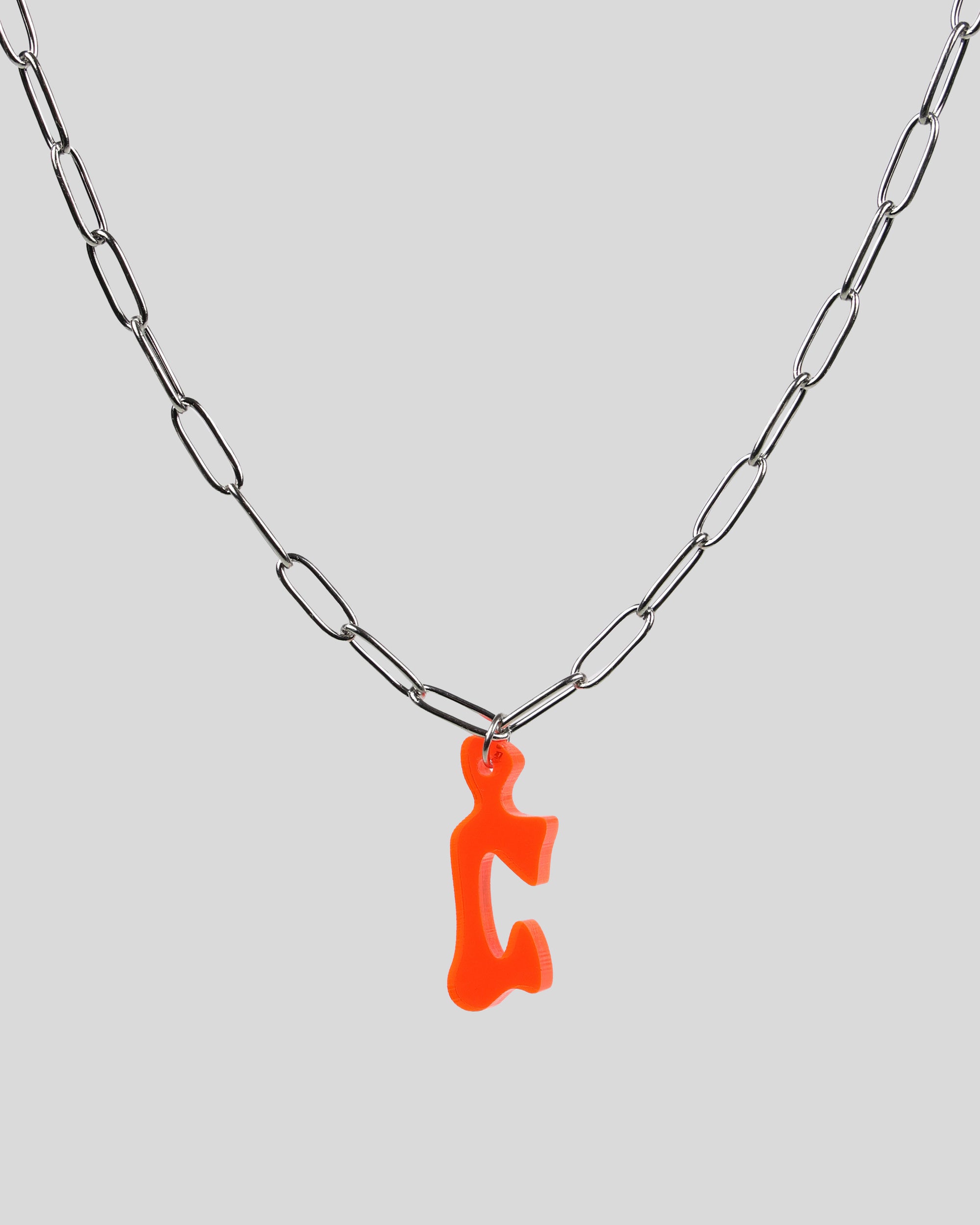 Necklace Solid — Juicy Orange
