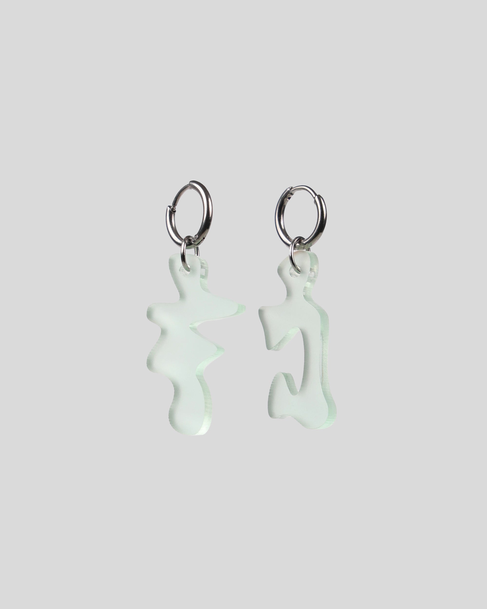 Earring Solid Petite — Glamorous Green