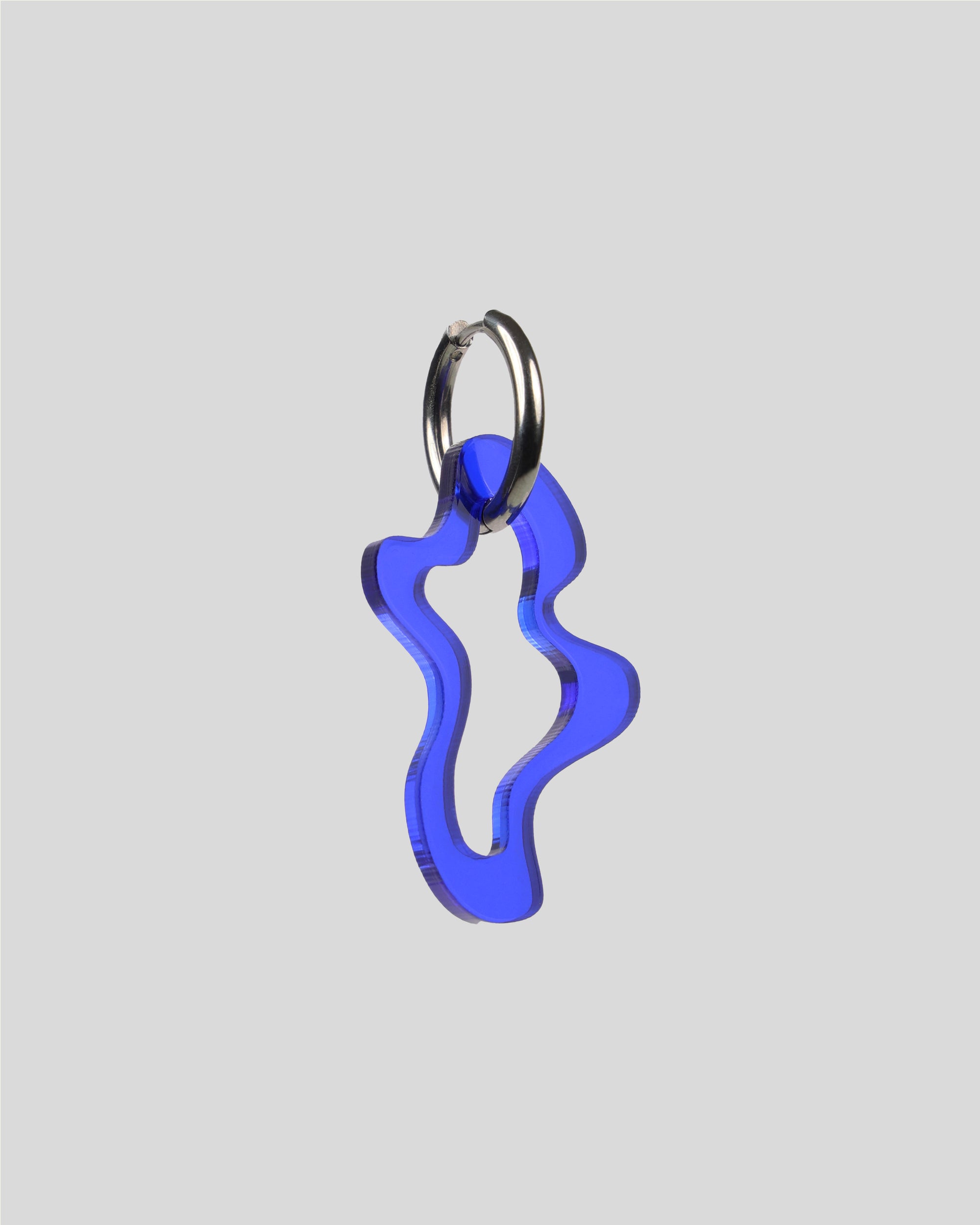 Earring Puddle — Royal Blue